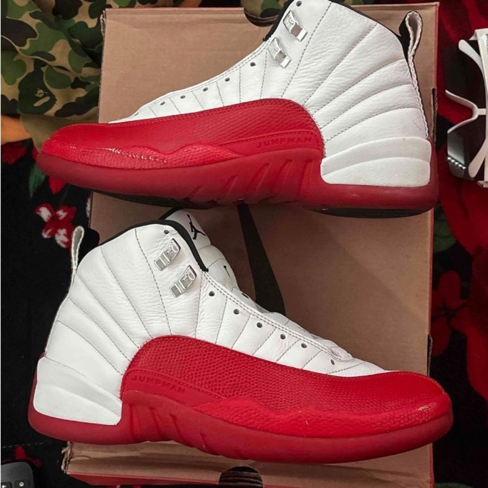 Jordan Athletic Shoes Red White